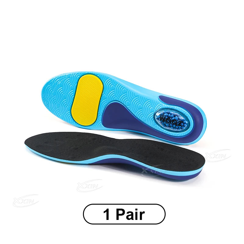 【Xxin】Arch Support Insole Air Cushion Shock Absorption Shoe Insoles Soft Gel Shoe Pad Size 35-46