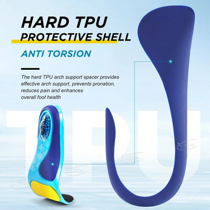 【Xxin】Arch Support Insole Air Cushion Shock Absorption Shoe Insoles Soft Gel Shoe Pad Size 35-46