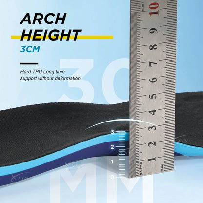 【Xxin】Arch Support Insole Air Cushion Shock Absorption Shoe Insoles Soft Gel Shoe Pad Size 35-46