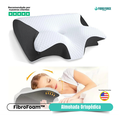 FibroFoam™ – Almohada Ortopédica Cervical Rebound - Fibroforce