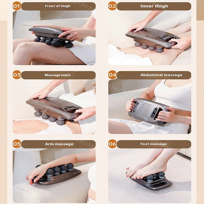 Masajeador Eléctrico de Luz Roja ComfortTherapy - Alivio Instantáneo y Relajación Muscular Profunda