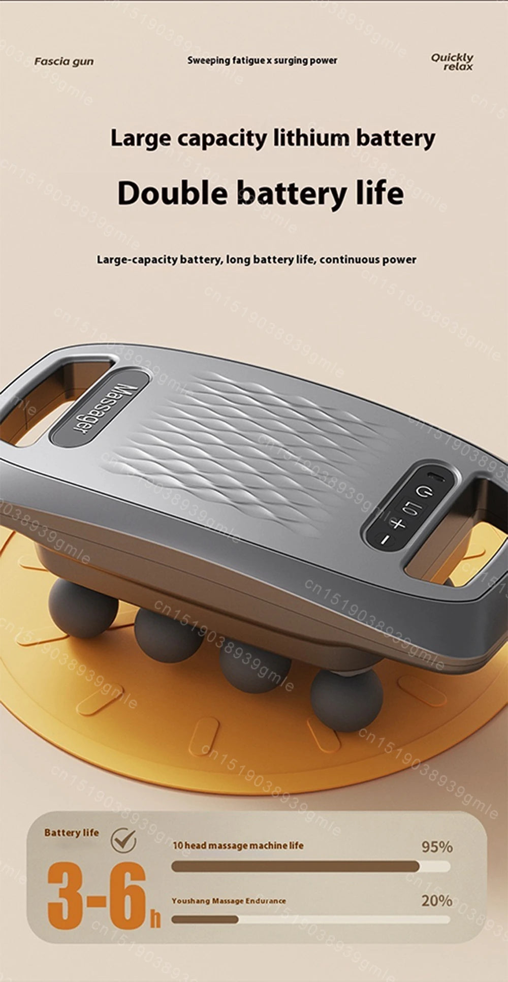 Masajeador Eléctrico de Luz Roja ComfortTherapy - Alivio Instantáneo y Relajación Muscular Profunda