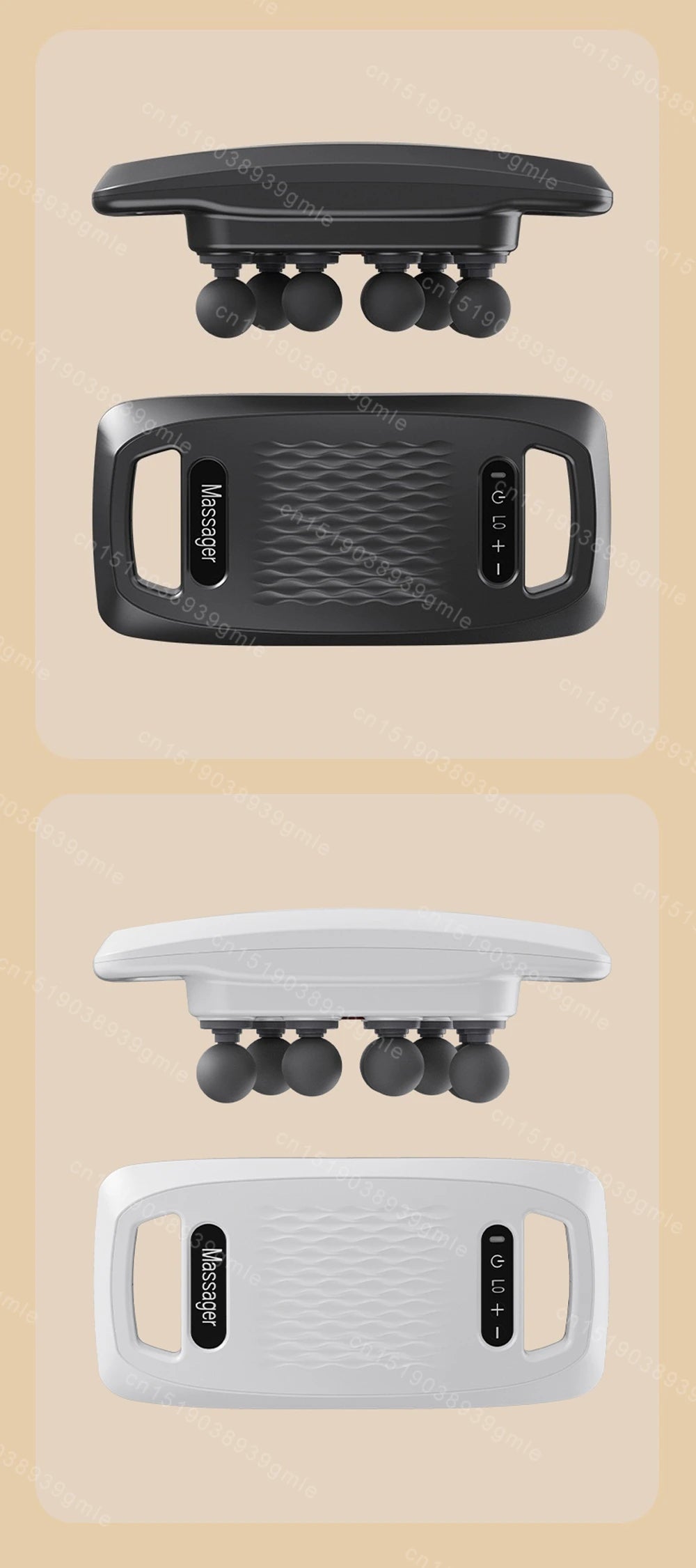 Masajeador Eléctrico de Luz Roja ComfortTherapy - Alivio Instantáneo y Relajación Muscular Profunda