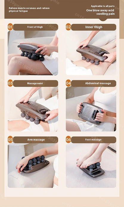 Masajeador Eléctrico de Luz Roja ComfortTherapy - Alivio Instantáneo y Relajación Muscular Profunda