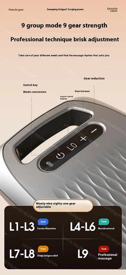 Masajeador Eléctrico de Luz Roja ComfortTherapy - Alivio Instantáneo y Relajación Muscular Profunda