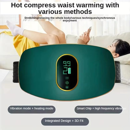 Rechargeable Waist Slimming Belt Fitness Massager Weight Loss Body Shaping Constipation Relief Instrument