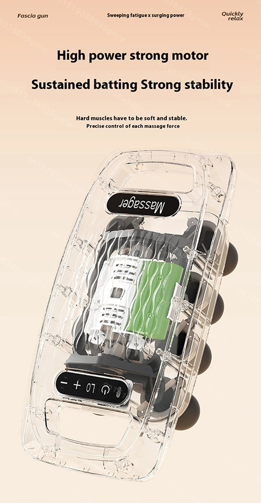 Masajeador Eléctrico de Luz Roja ComfortTherapy - Alivio Instantáneo y Relajación Muscular Profunda