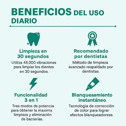 LumaBrush™ – Adiós al Cepillado Manual y al Mal Aliento en 30 Segundos